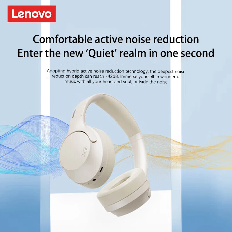 Bluetooth 5.4 ANC Wi-fi Hello-Fi Microphone Noise-Canceling Headphones for Music and Gaming