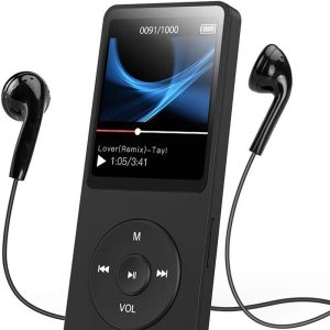 Compact Sort C Music Radio and Multimedia Participant with 1.8-inch Shade Display, Wi-fi Bluetooth, Recreation, Video, Sound Recording, and E-book Options – MP3/MP4 Appropriate
