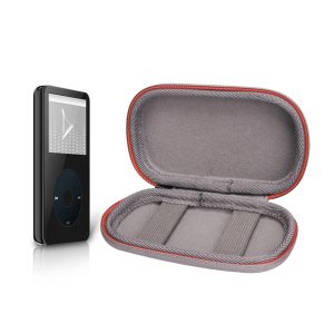 Sturdy Customized Emblem Transportable Carrying Case Coin Bag for Earphones, Cables, Keys, Cash, and 16GB MP4 MP3 Music Gamers with Lossless Sound