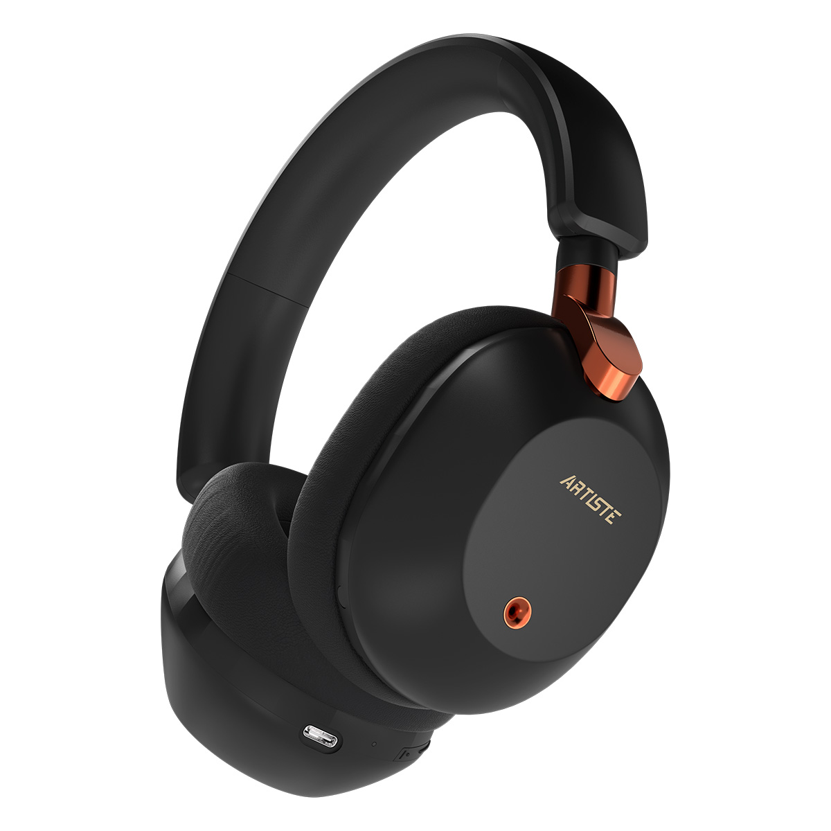 Over-Ear Energetic Noise Cancelling Headphones with Transparency Mode and Comfy Match for Journey, Commuting, and Music