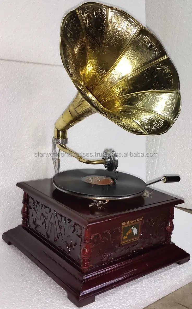 Picket Multi-Perform Vinyl Turntable Gramophone Audio Receiver F