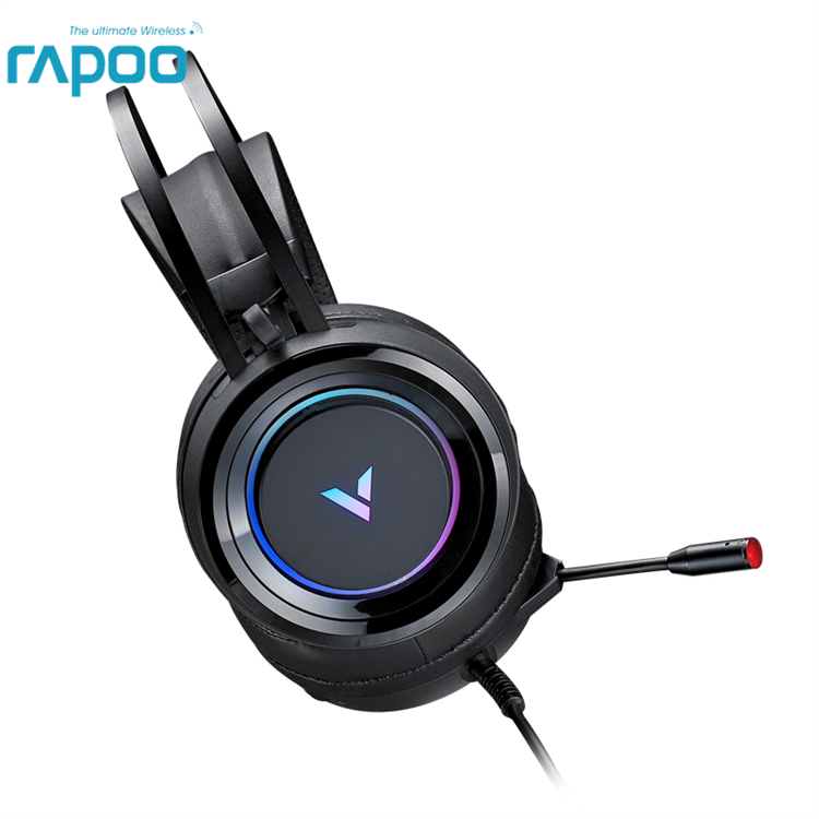 Rapoo VH500 Greatest-Promoting Wired 7.1 Channel RGB Hello-Fi Gaming Headset with ENC Microphone - Over-Ear Design